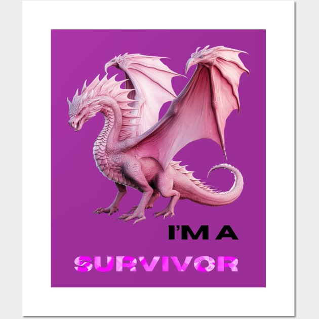 I'm A Survivor Wall Art by Mystik Media LLC